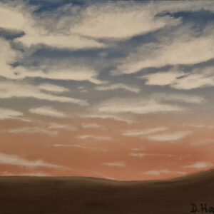 STUDIE AFTENRØDE III - Studio Dark Red Night III